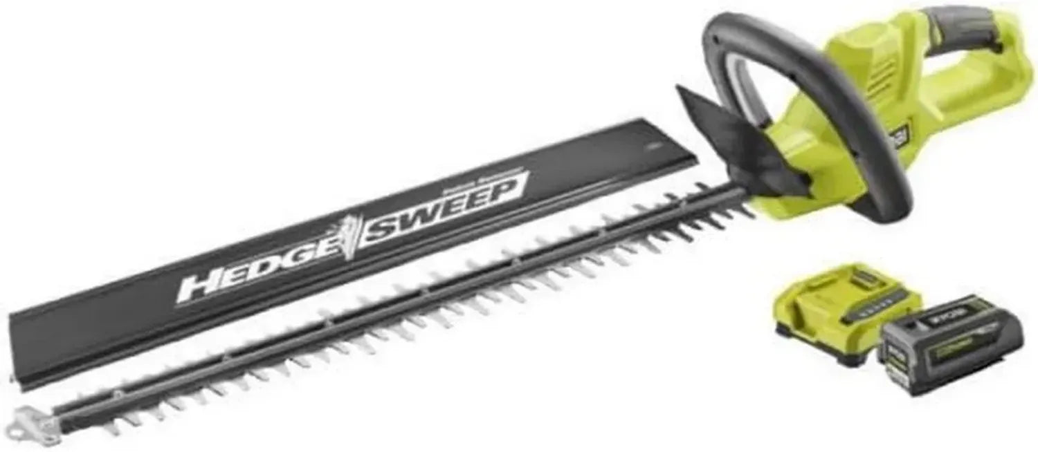 Taille-haies sans fil 36V RYOBI, lame 60cm, batterie 4.0Ah, chargeur inclus