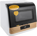 Lave-vaisselle Compact Portable avec Commande Tactile pour Petites Cuisines, Capacité 4-6 Couverts