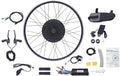 Kit de Conversion Vélo Électrique 28/29-Pouces, Moteur Arrière 1000/250W, Écran LCD