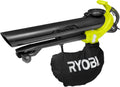 Aspirateur Souffleur Broyeur RYOBI 3000W avec Sac 45L et Broyage 16:1