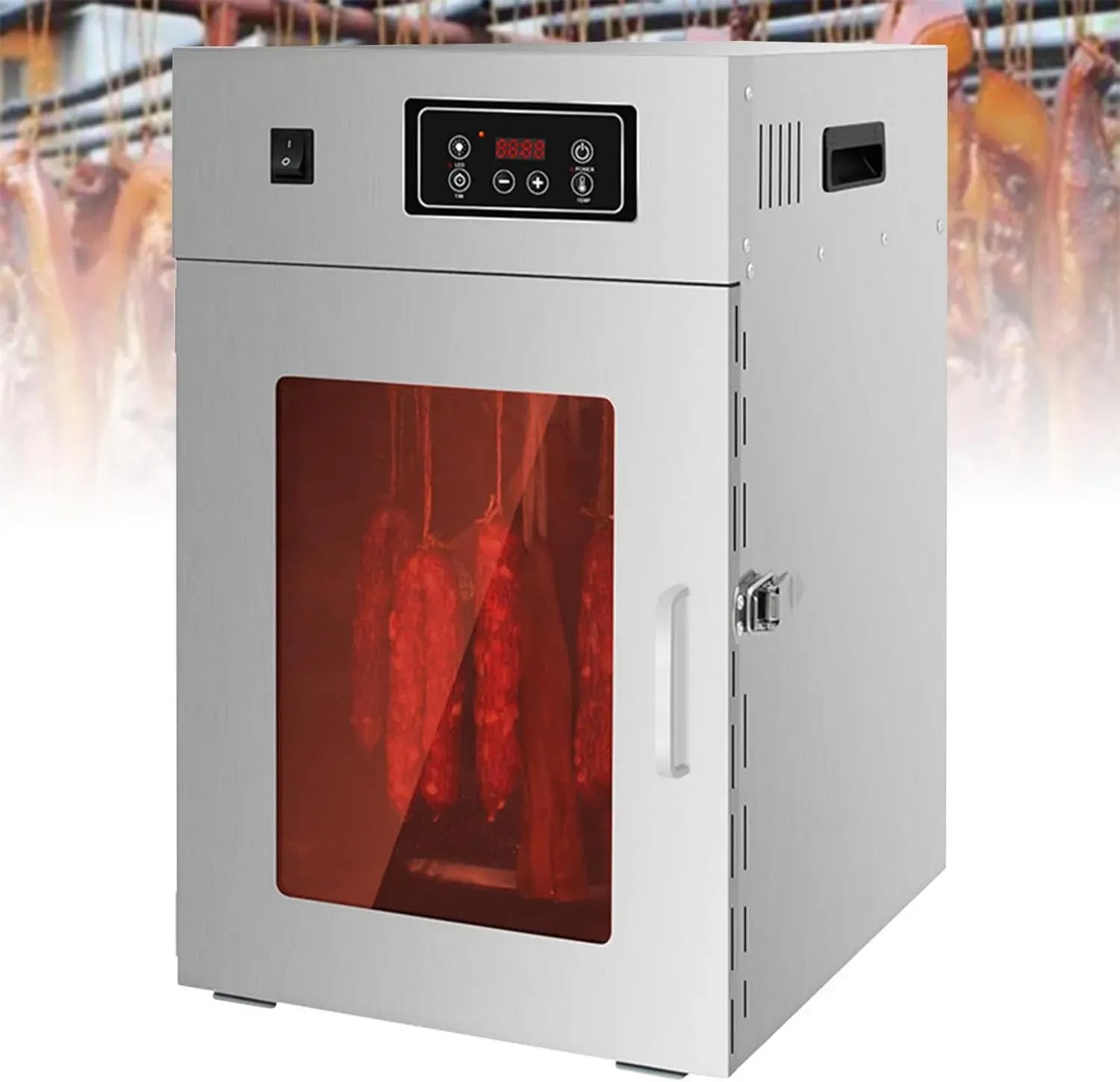 Déshydrateur Alimentaire en Acier Inoxydable - Séchage 360° avec Contrôle Température 30-90°C