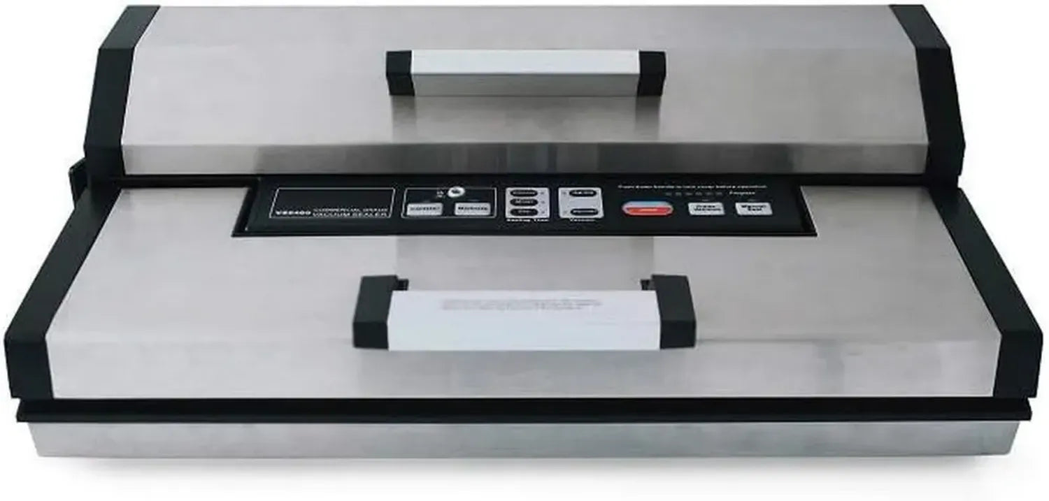 Machine à Vide Professionnelle Maxxo VM Master 350W, Acier Inoxydable, Double Soudure, Largeur jusqu'à 40 cm