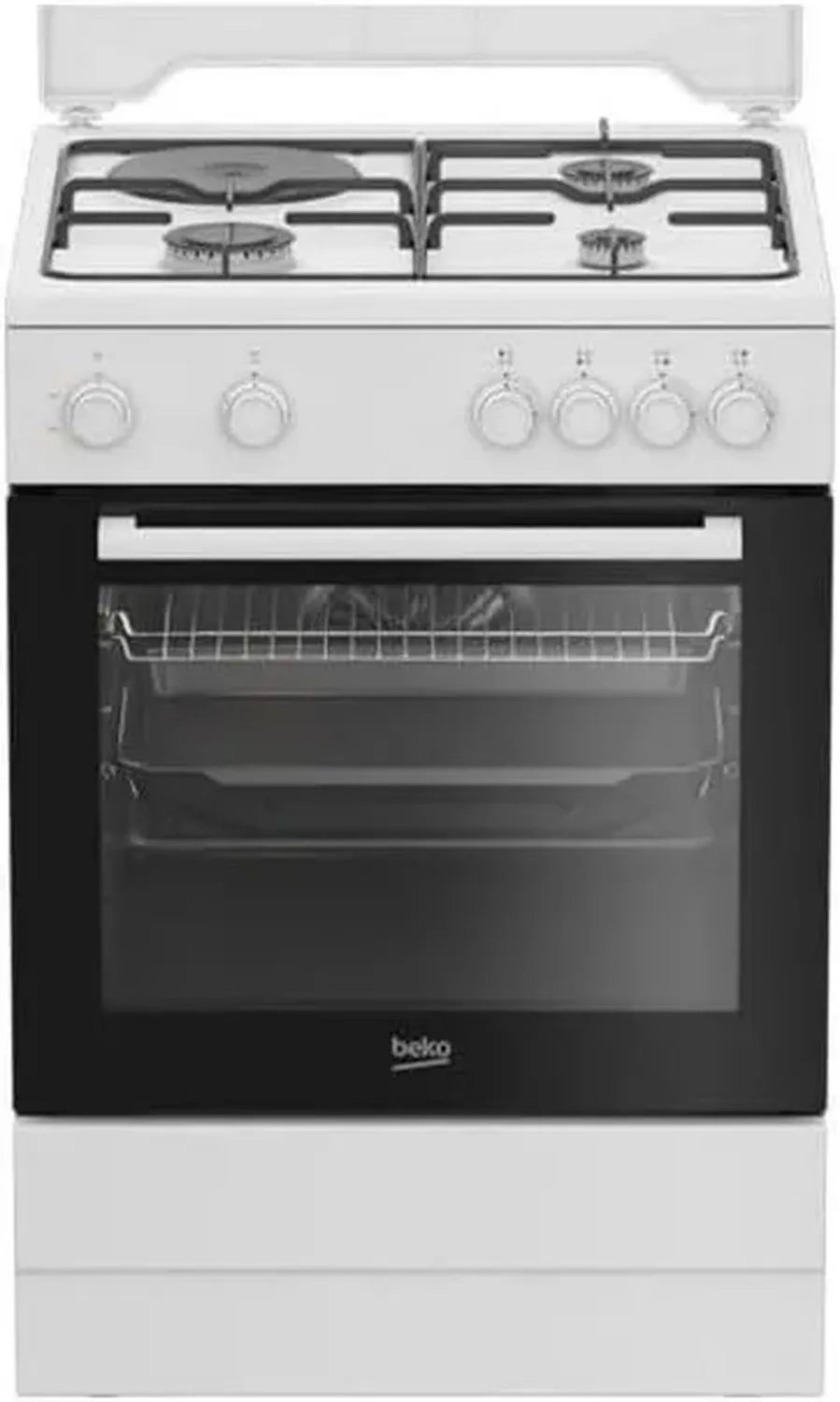 Réfrigérateur BEKO FBS63121WD avec Congélateur - 310L, Blanc