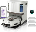 Aspirateur Robot Shark PowerDetect avec Base Autonettoyante - Navigation LiDAR 3D - Contrôle WiFi/App - Accessoires Antimicrobiens et Anti-odeurs