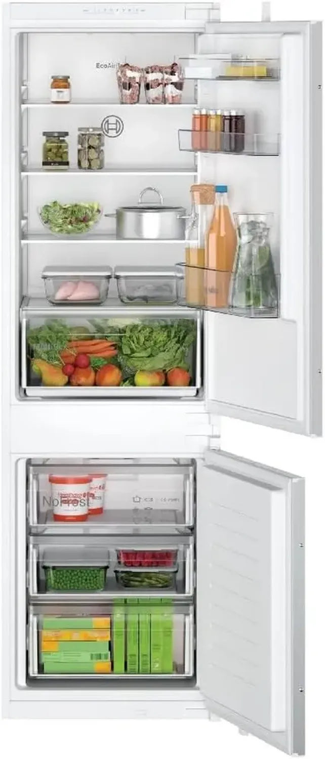 Réfrigérateur encastrable Bosch 260L avec rails - Modèle Blanc
