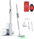 Robot Aspirateur SwitchBot K10+ Pro avec Station Automatique Double pour 70 Jours, Aspiration Puissante et LED pour Poils d'Animaux