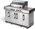 Barbecue à gaz Enders Kansas II Pro 4 SIK Turbo avec 4 brûleurs et grilles émaillées