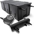 Système de Filtration pour Bassin jusqu'à 90000 L avec Pompe 10000 L/h et Lampe UVC 36W