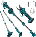 Sécateur électrique sans fil 65 mm, compatible Makita 18 V, moteur brushless, avec écran LCD