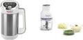 Blender Chauffant Moulinex 1000W avec Hachoir Électrique 3-en-1, 1.2L, 5 Programmes Automatiques
