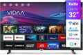 TuTu Téléviseur Intelligent 32' WiFi avec VIDAA, Tuner Triple, Applications Netflix, Disney+