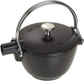 Théière en Fonte STAUB 1,15 L, Noir Mat, Ø 16,5 cm
