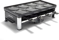 Grill Électrique Raclette 3 en 1 GreenPan pour 8, Surface Réversible et Revêtement Sain